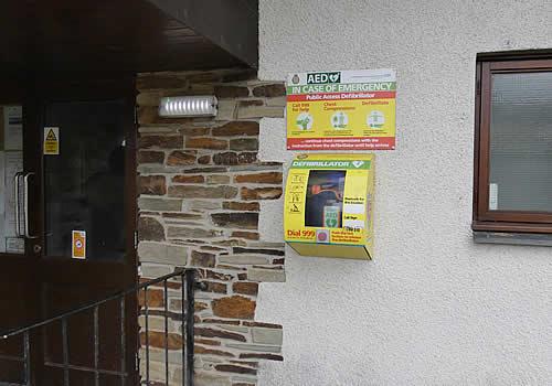 Photo Gallery Image - Defibrillator by the Hall entrance door